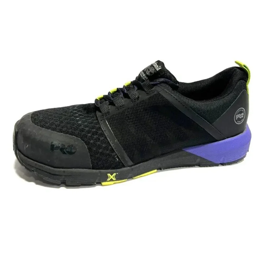 Timberland Pro Womens Radius Comp Toe Sneaker Black Size 9.5 M